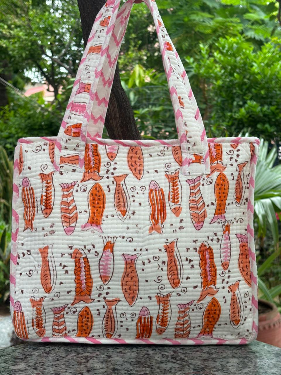 Orange Fish Kids Essential Bag