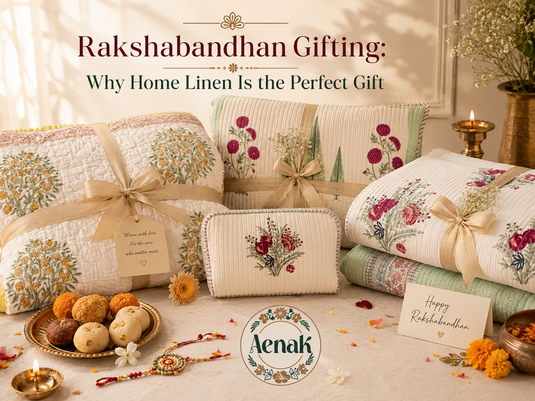 Rakshabandhan Gifting: Why Home Linen Is the Perfect Gift