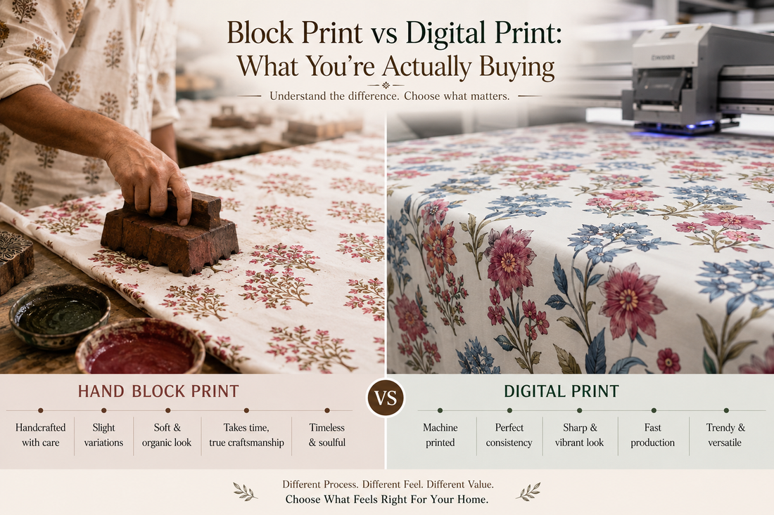 Block Print vs Digital Print: What You’re Actually Buying