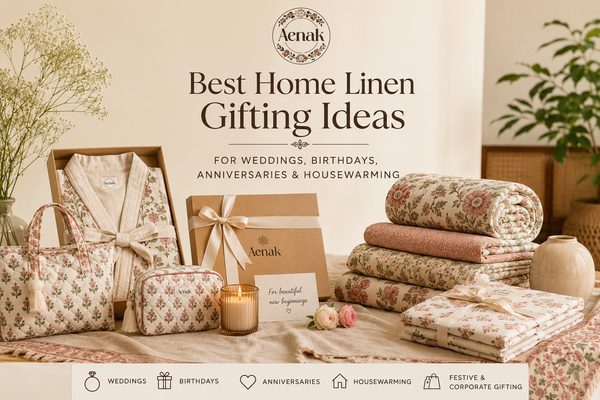Best Home Linen Gifting Ideas for Weddings, Birthdays, Anniversaries and Housewarming