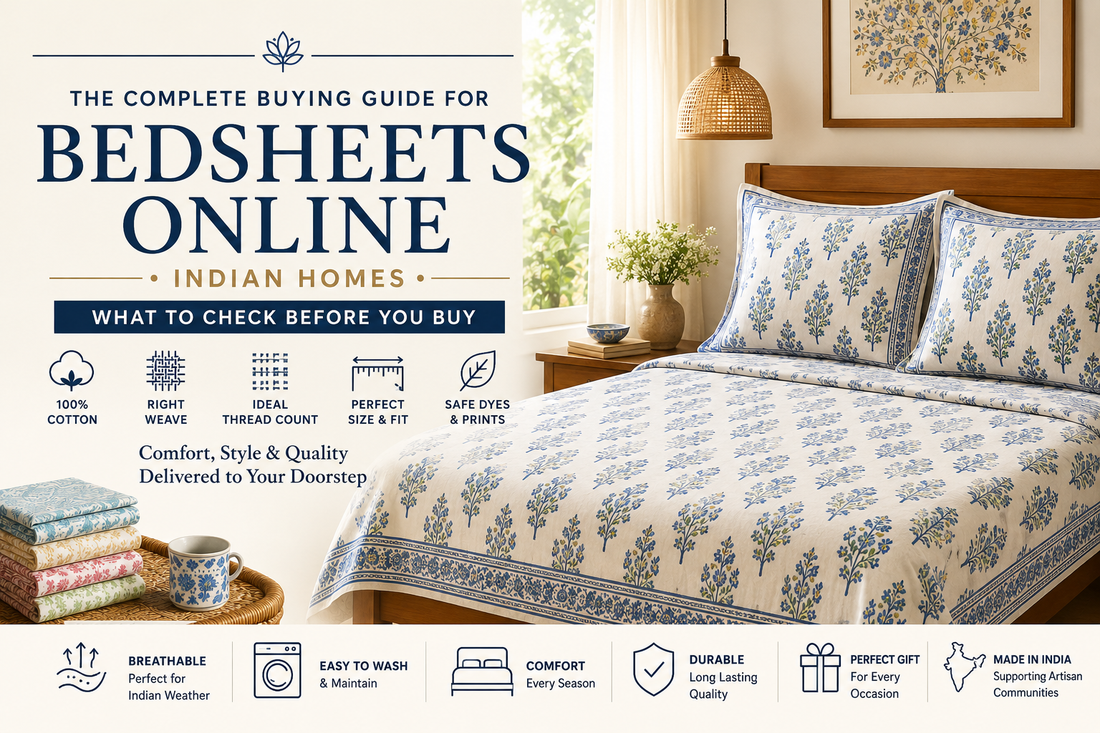 Bedsheets Online Buying Guide for Indian Homes