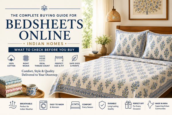 Bedsheets Online Buying Guide for Indian Homes