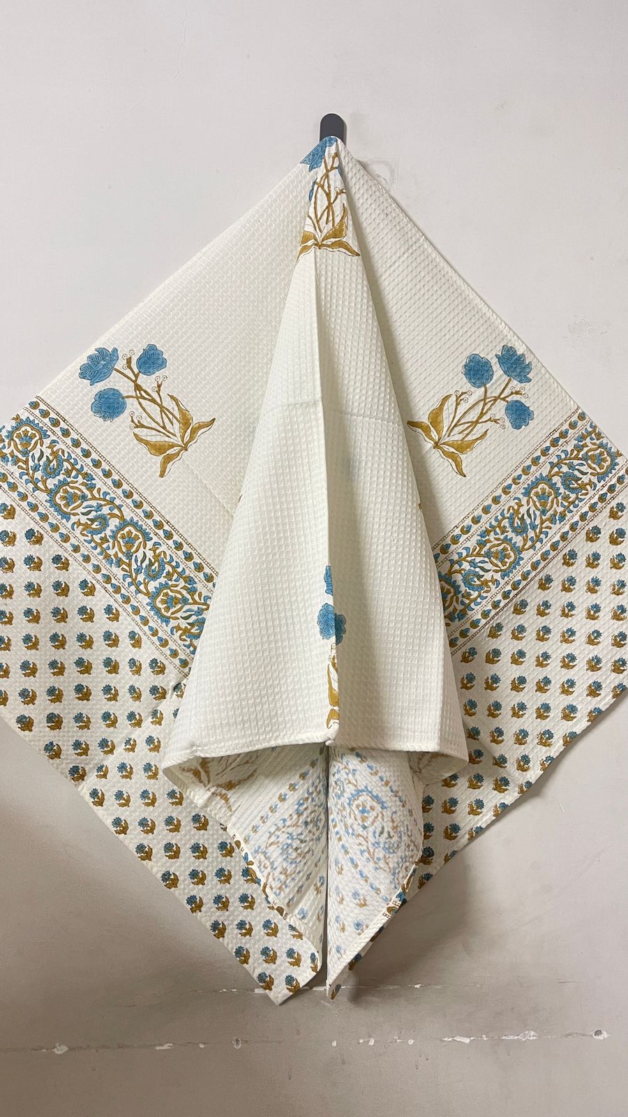 Kids Bathing Towel - Waffle Cotton