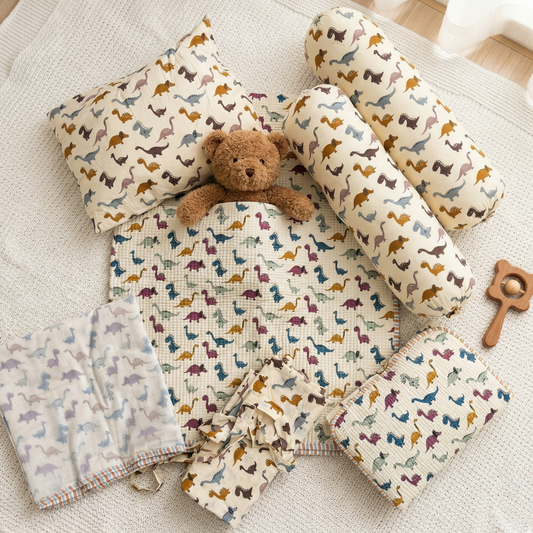 Dino Print Newborn Baby Kit Set