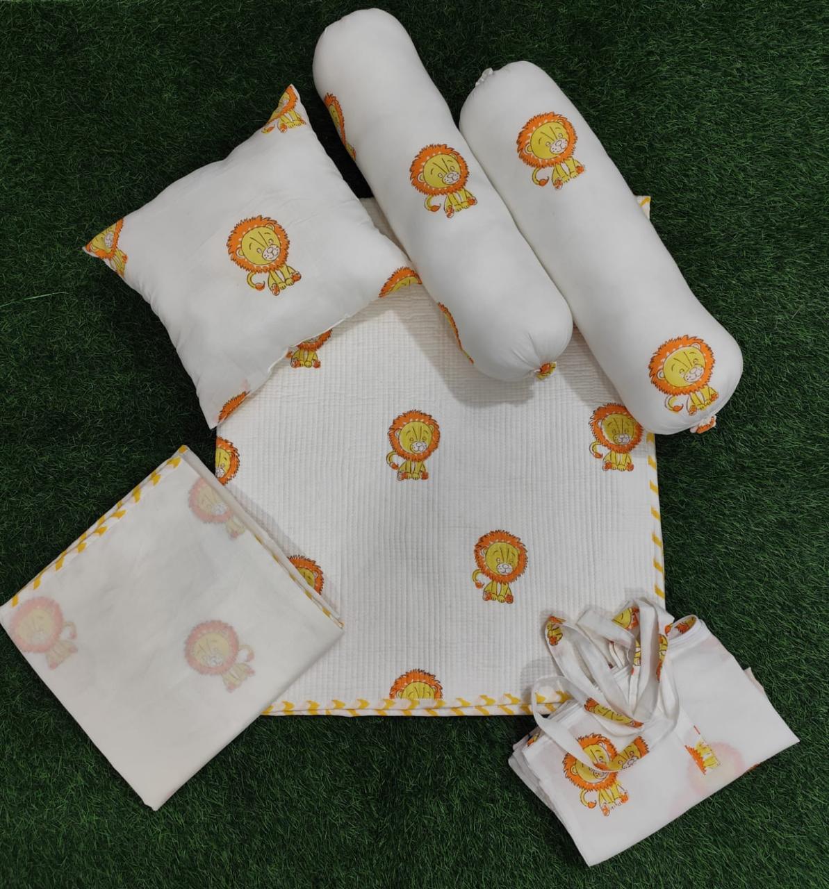 Yellow Lion Newborn Baby Kit Set