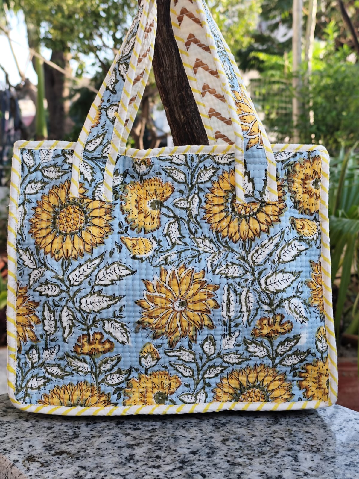 Yellow Sunflower Kids Essential Bag Set