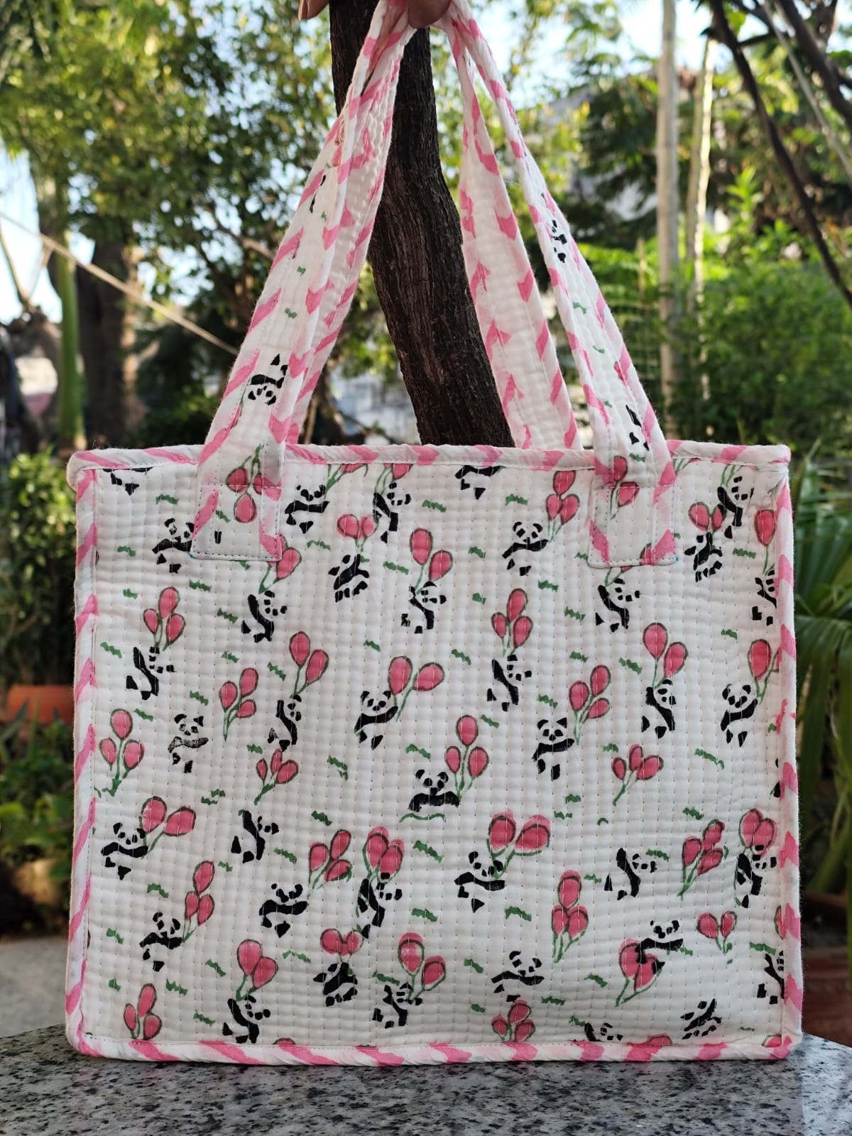 Panda Printed Kids Essential Bag
