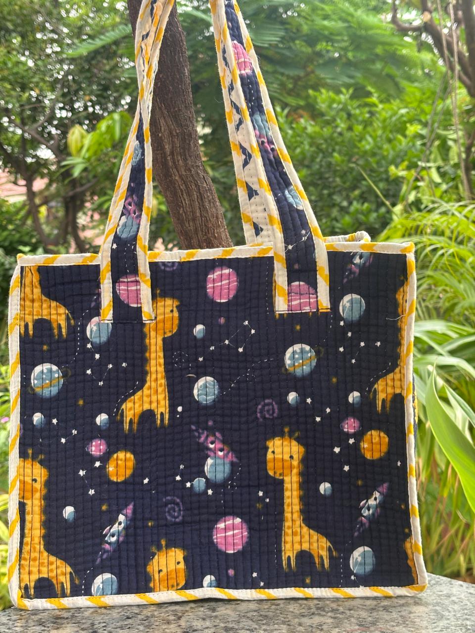 Orange Giraffe Kids Essential Bag