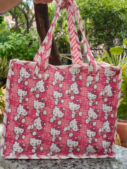 Hello Kitty Kids Essential Bag (Pink Base)