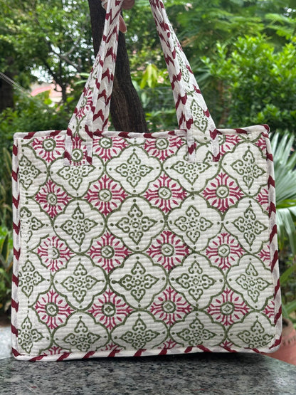 Pink Green Boota Kids Essential Bag