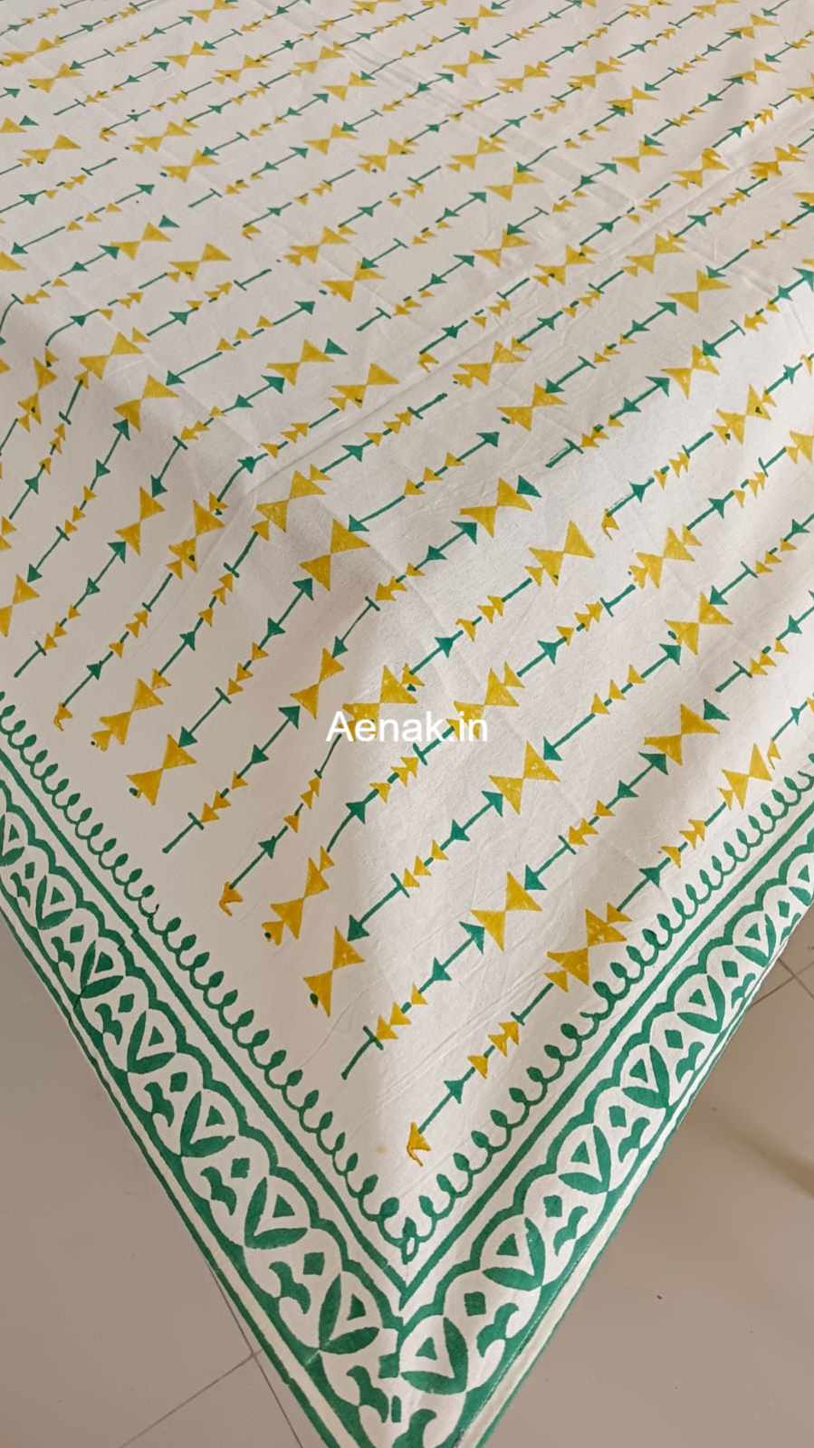Vasant Block Print Handblock Table Cover