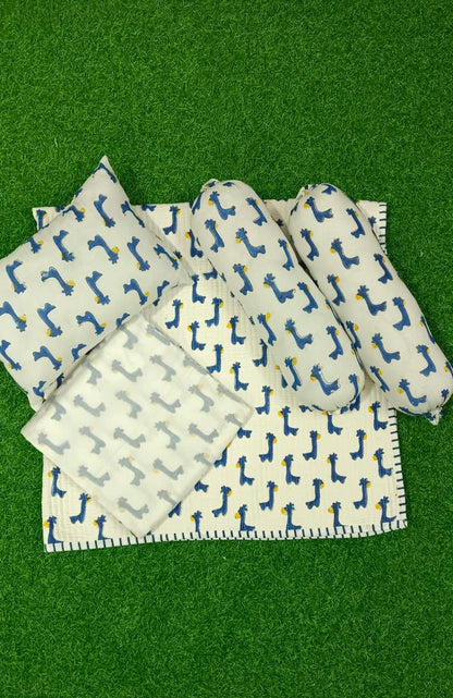 Blue Dinosaur Newborn Baby Kit Set