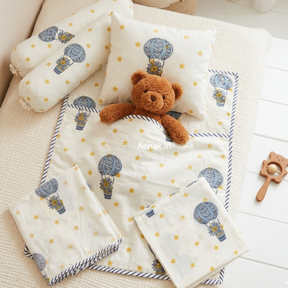 Blue Parachute Newborn Baby Kit Set