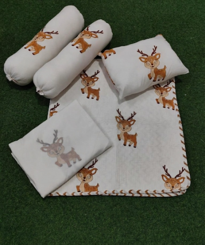 Cute Deer Newborn Baby Kit Set