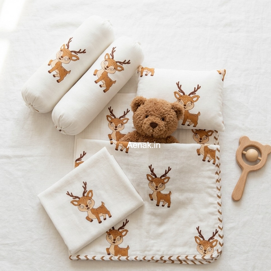 Cute Deer Newborn Baby Kit Set