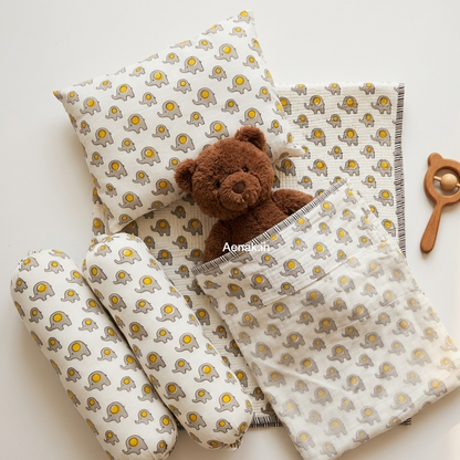 Little Grey Elephants Newborn Baby Kit Set